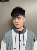 YS STILE.束感ショート.波巻き.ハイライト.マッシュパーマ46