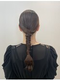 タイトヘアアレンジ