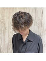 ヘアスペース エアリス(Hair space Earth)&nbsp;ミディアムレイヤーカット×パーマ