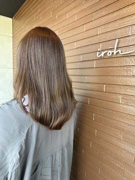 イロハ(iroh) イルミナカラー/オリーブベージュ/透明感カラー/オッジィオット