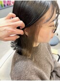 インナーカラー★シアーベージュ★イメチェン似合わせカット★