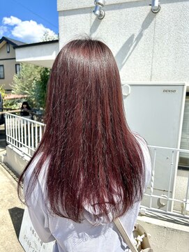 イツキ ヘアーデザイン(ITSUKI hair design) 中明度カラー/ボルドーカラー/レッドカラー/韓国カラー