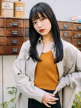 アマリス(Amaris) 大人かわいい暗髪スタイル20代/30代/40代/庭瀬