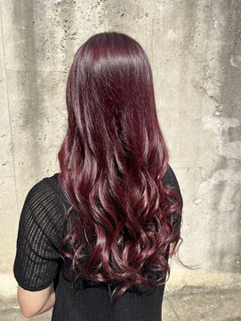 バルベストーキョーサウス(BARBES TOKYO SOUTH) ワインレッドカラー【清板】