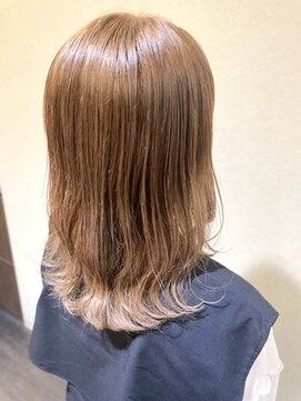 スーパーカット 元町店(SUPER CUT) グラデーションカラー　ベージュ×ベージュ　デザインカラー