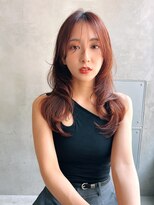 ケイト(kate)&nbsp;【kate 大宮】ピンクブラウン×くびれ巻き