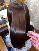 アトリエ ミム 二子玉川店(atelier mim) ショコラブラウン　髪質改善トリートメント　ダメージレスカラー