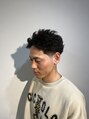 フリーク バーバーショップ 都島店(FREAK BARBER SHOP) taper×pinperm【都島/メンズ/MEN’S】