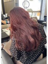 シエンゴールド(CIEN gold)&nbsp;ワインレッドカラー/ブリーチなし/ブリーチなしwカラー#浜松駅