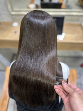 ラボヌールヘアーノーブル 新越谷店(La Bonheur hair noble) ショコラブラウンカラー