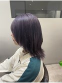 色落ちホワイト系ラベンダー