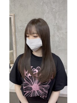 ヘアーアンドケアブラスト(HAIR CARE Blast) ブリーチなしカラー/ショコラグレージュ/レイヤーカット