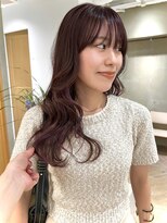 ローレン(LOREN)&nbsp;くびれヘア/アプリコットオレンジ/ハイライトカラー/栄/名古屋