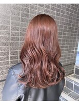 ヘアサロン エフ 渋谷(F)&nbsp;#ピンクベージュ　#ケアブリーチ　#レイヤーカット