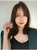 簡単スタイリング／外ハネミディアムレイヤー