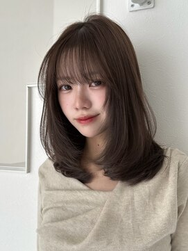 コア 表参道(COA) ボブ／レイヤーカット／グレージュカラー／表参道