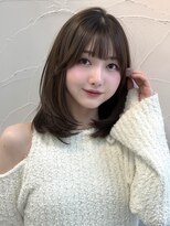 シーテメゾン(Ciete Maison)&nbsp;【yuuka】レイヤーカット　ミディアム　名古屋美容室