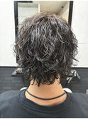 MEN’S HAIR/サーフカール/刈り上げセンターパート/千葉駅