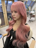 ハチ(HACHI)&nbsp;ハイトーンピンクのロングでプリンセスに！