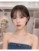 ミーク(meak)&nbsp;大人可愛い30代40代50代◎大人ナチュラルマッシュショートボブ