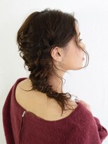 アース 八戸店(HAIR & MAKE EARTH) おうちデート♪簡単編み込みアレンジスタイル