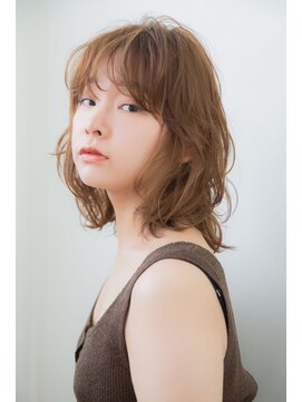 アリエッタ(aRietta) 【aRietta】20代30代 無造作×透け感 大人のハイトーンベージュ