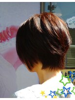 ヘアメイク ジェネシス(hair make Genesis)&nbsp;前下がりショートボブ