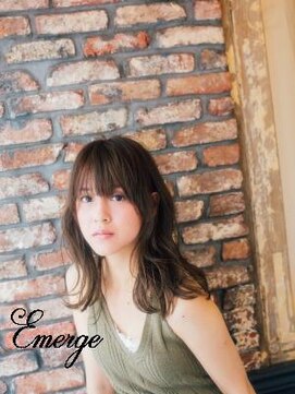 エマージュ 武蔵小杉(Emerge) ゆるふわミディ[イルミナカラー/ヘルシーレイヤー]