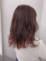 ボタニウム バイ アールサロン(BOTANIUM by RrSALON)&nbsp;インナーカラーピンク☆デザインカラー☆AMU