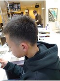 中学生カット
