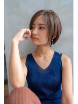 ハバナ 天神(HAVANA)&nbsp;大人かわいい前下がりショートボブ/小顔/40代50代