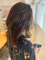 アイディール 心斎橋店(:ideal)&nbsp;20代30代40代☆ちょこっとレイヤー大人っぽいセミロングスタイル