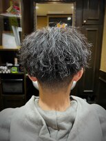 ヒロギンザバーバーショップ 大宮店(HIRO GINZA BARBER SHOP)&nbsp;波打ちパーマ　波打ちスパイラル　大宮
