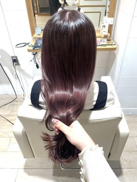 アルクバイネオリーブ 荻窪店(arc by neolive) 艶感たっぷりカシスピンクカラー♪