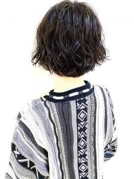 モリオ フロム ロンドン 成増店 【morio成増/玉井】リアルパーマ ショートボブ