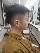ナンバー ブラオ 名古屋栄(N° blao)&nbsp;刈り上げ　メンズカジュアル　ビジネスマンカット　ツーブロック