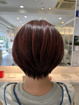 ヘアラウンジガガ(Hair Lounge GAGA) ショートボブ
