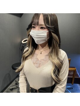 ボアップ(boappu) #インナーカラー#エクステ#プルシールエクステ#ロングヘア