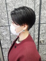 ヘアリゾート粋 ドゥオ 新宿南口店(dua)&nbsp;ヘアリゾート粋dua黒田麻実子*大人女子の脱襟足お洒落ショート*