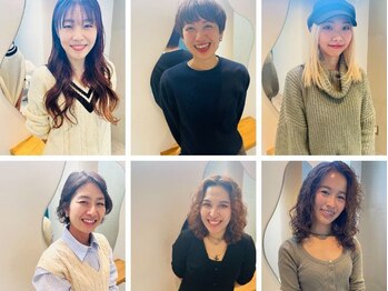 イニー(YNNIE)の写真/経験豊富な＊女性スタイリスト＊多数在籍してます♪