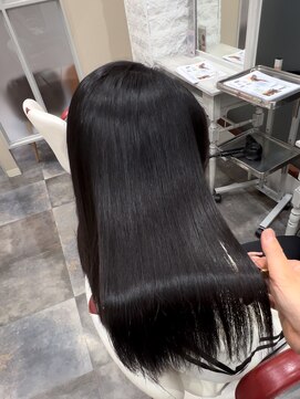 アース 福岡天神赤坂店(HAIR & MAKE EARTH) 髪質改善プレミアムストレート　１