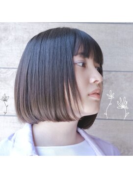 ラウレア(LAULEA) サラ艶ボブカット/まとまるボブカット/ストレートパーマ/カット