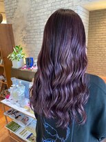 フーコー 朝日ヶ丘店(fuhcoh)&nbsp;ロング、ラベンダーカラー