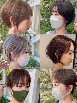 シエンライム(CIEN lime)の写真/【小顔魅せ◎】ばっさりショートヘアもお任せ！大人可愛いイメチェンで周りと差をつけちゃおう♪
