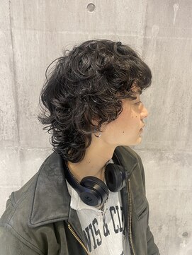 アース 八王子店(HAIR&MAKE EARTH) メンズウルフパーマ