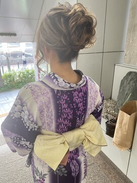 ヘアーリゾートラシックアールプラス(hair resort lachiq R+) おまかせヘアアレンジ＆浴衣着付け