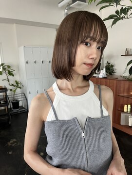 ガーランドギンザ(Garland Ginza) レイヤーカット　レイヤーボブ　顔まわりレイヤー　姫カット