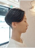ツーブロハンサムショート
