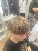 滋賀/南草津/メンズ美容室/波巻きツイストスパイラルパーマ