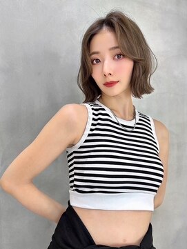 ロンドローズ 名古屋(Lond damaskRose) ブリーチ ダブルカラー 学割 トリートメント カット5